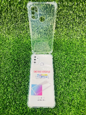 Picture of For ONE PLUS NORD N100 Soft Transparent Shockproof Tpu Back Case/Cover  Water Colour, With Camera Bumper protection.
