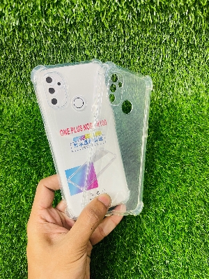 Picture of For ONE PLUS NORD N100 Soft Transparent Shockproof Tpu Back Case/Cover  Water Colour, With Camera Bumper protection.