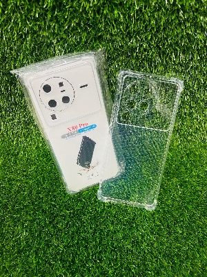 Picture of For Vivo X 80 por  Soft Transparent Shockproof Tpu Back Case/Cover  Water Colour, With Camera Bumper protection.