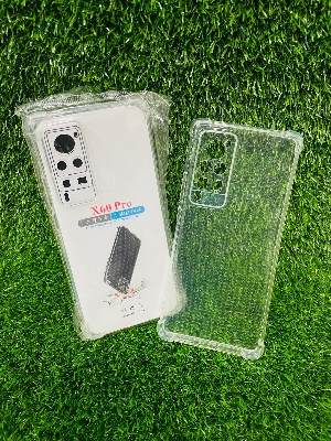 Picture of For Vivo X60 pro Soft Transparent Shockproof Tpu Back Case/Cover  Water Colour, With Camera Bumper protection.