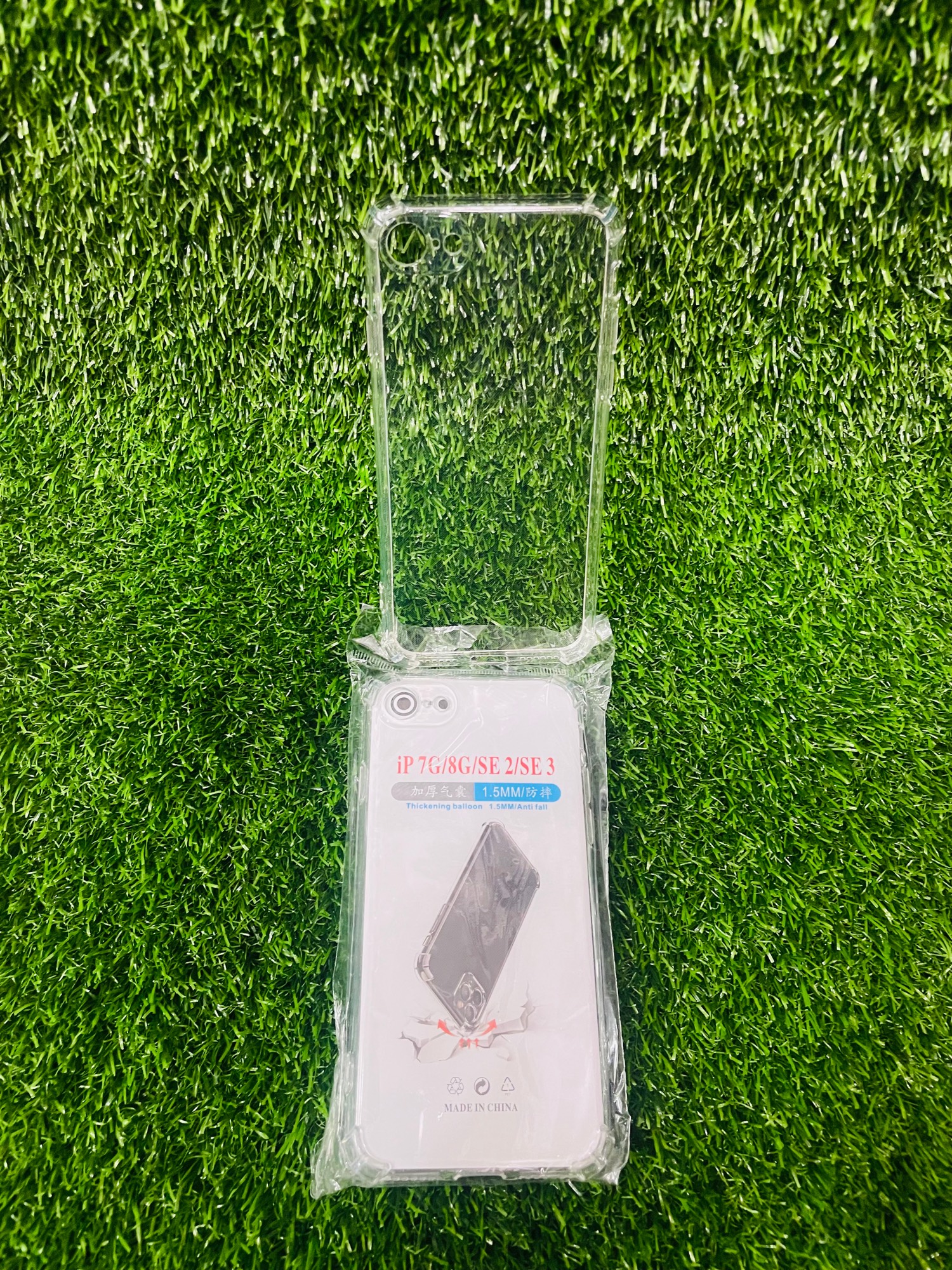 Picture of For IPhone 7G/8G/SE 2/SE 3 Soft Transparent Shockproof Tpu Back Case/Cover  Water Colour, With Camera Bumper protection.