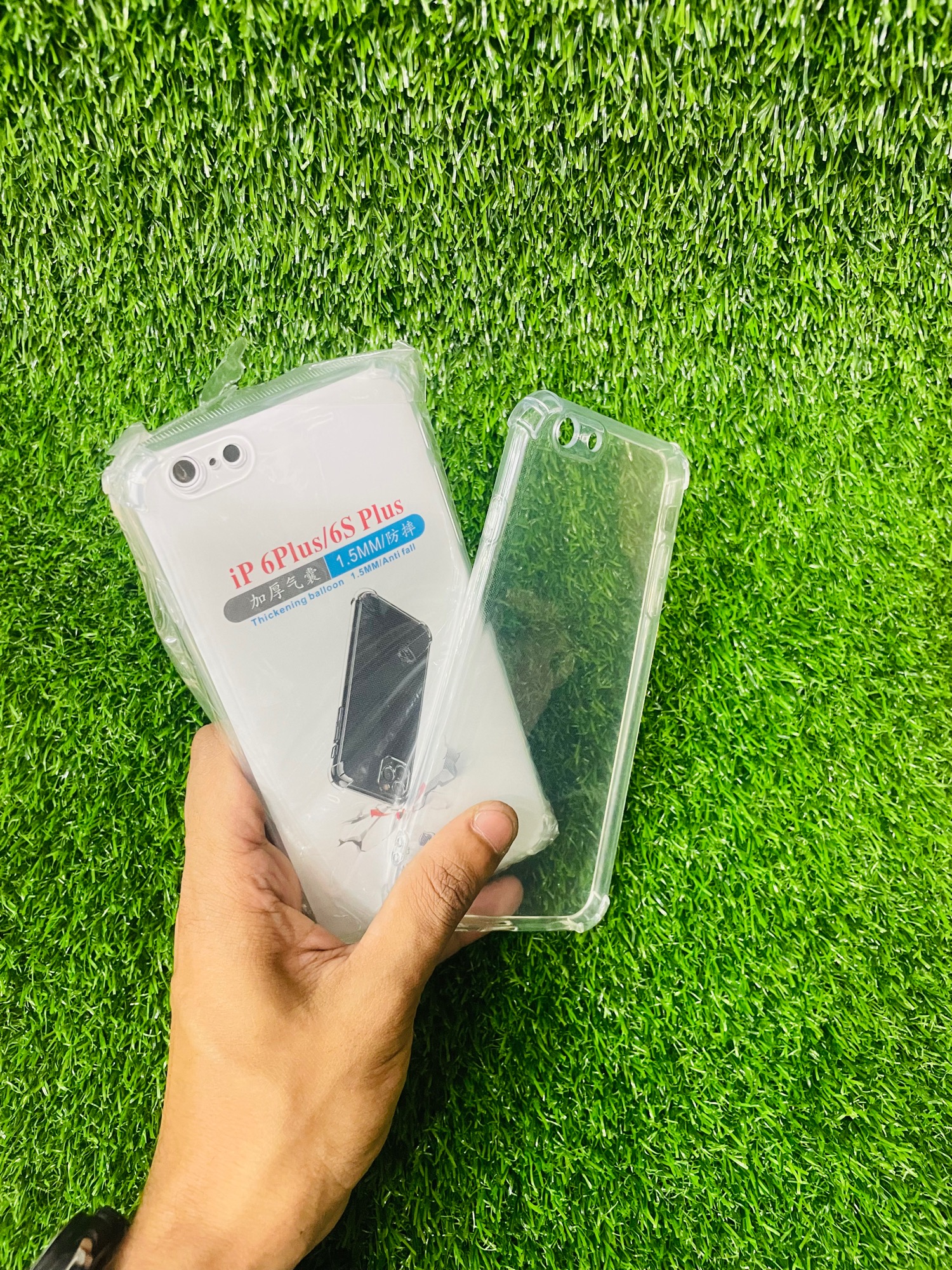 Picture of For IPhone 6Plus/6S Plus Soft Transparent Shockproof Tpu Back Case/Cover  Water Colour, With Camera Bumper protection.