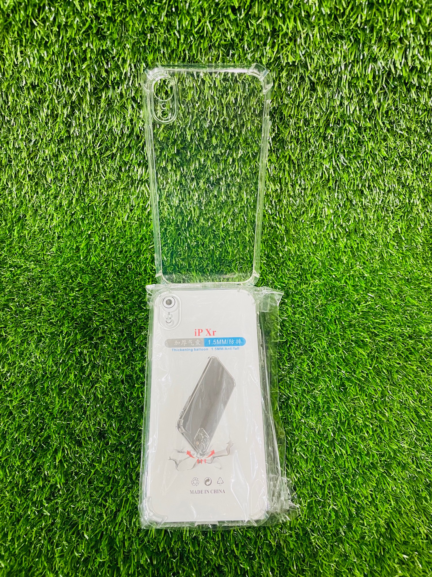 Picture of For IPhone Xr Soft Transparent Shockproof Tpu Back Case/Cover  Water Colour, With Camera Bumper protection.