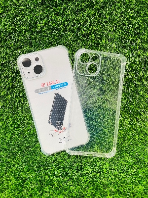 Picture of For IPhone 14 Soft Transparent Shockproof Tpu Back Case/Cover  Water Colour, With Camera Bumper protection.