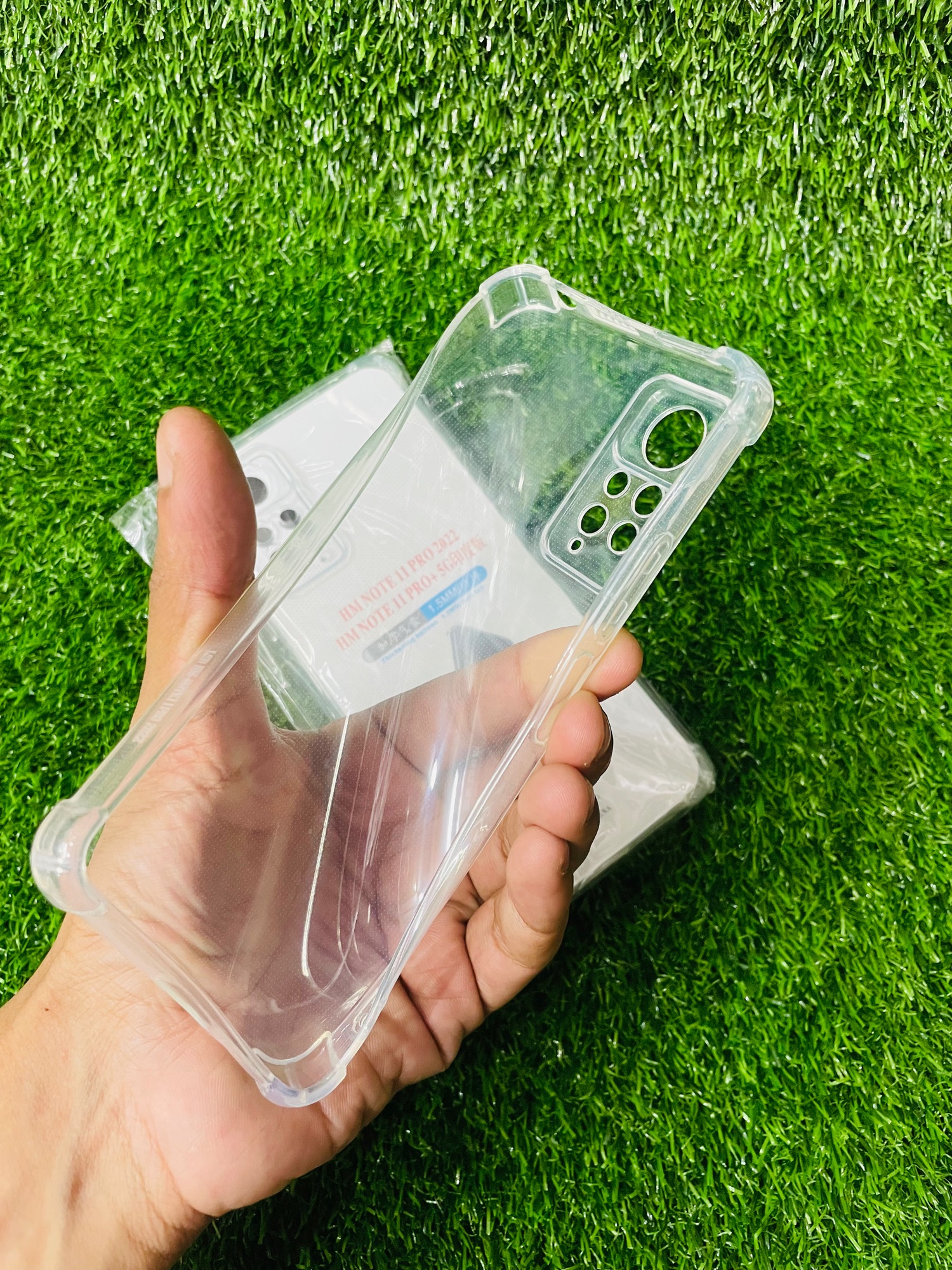 Picture of For Redmi NOTE 11 PRO 2022 /Redmi NOTE 11 PRO+5G Soft Transparent Shockproof Tpu Back Case/Cover  Water Colour, With Camera Bumper protection.