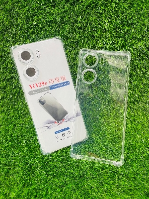 Picture of For Vivo V29e (Indian)Soft Transparent Shockproof Tpu Back Case/Cover  Water Colour, With Camera Bumper protection.