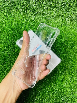 Picture of For Realme C55 Soft Transparent Shockproof Tpu Back Case/Cover  Water Colour, With Camera Bumper protection.