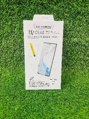 Picture of For SAMSUNG S10 ONE MINUTE QUICK PASTE Full Screen 3D UV Curved Tempered Glass