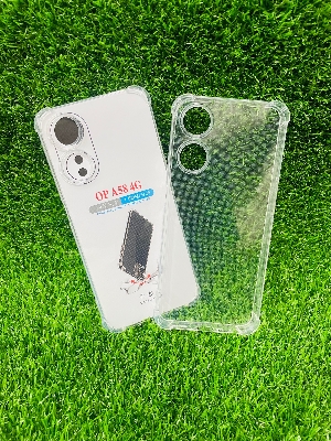 Picture of For Oppo A58 4G Soft Transparent Shockproof Tpu Back Case/Cover  Water Colour, With Camera Bumper protection.