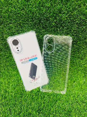 Picture of For  Oppo A38 4G/A18 4G Soft Transparent Shockproof Tpu Back Case/Cover  Water Colour, With Camera Bumper protection.