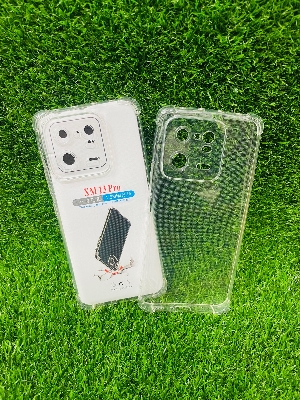 Picture of For Redmi 13 pro  Soft Transparent Shockproof Tpu Back Case/Cover  Water Colour, With Camera Bumper protection.
