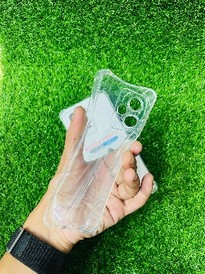 Picture of For Redmi NOTE 12 PRO 5G Soft Transparent Shockproof Tpu Back Case/Cover  Water Colour, With Camera Bumper protection.