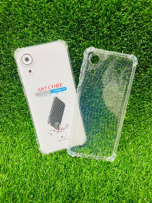 Picture of For Samsung A03 CORE Soft Transparent Shockproof Tpu Back Case/Cover  Water Colour, With Camera Bumper protection.