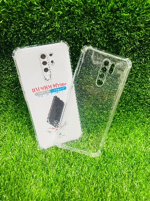 Picture of For Redmi 9/Redmi 9Prime Soft Transparent Shockproof Tpu Back Case/Cover  Water Colour, With Camera Bumper protection.