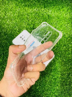 Picture of For Redmi 9/Redmi 9Prime Soft Transparent Shockproof Tpu Back Case/Cover  Water Colour, With Camera Bumper protection.