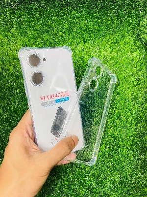 Picture of For Vivo Y37/ Y03 (4G)/Y18E (4G)/ Y18 (4G)Y18S,Soft Transparent Shockproof Tpu Back Case/Cover Water Colour, With Camera Bumper protection.