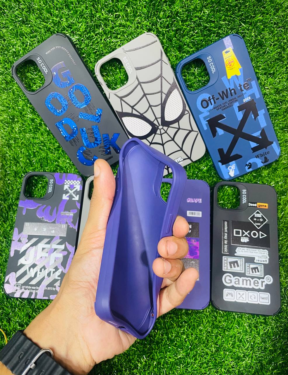 Picture of For Iphone  6G/6S, 6+, 7G/8G, 7+/8+, X/XS, 11, 12, 13. New So Cool soft Silicone Gel rubber Phone case .