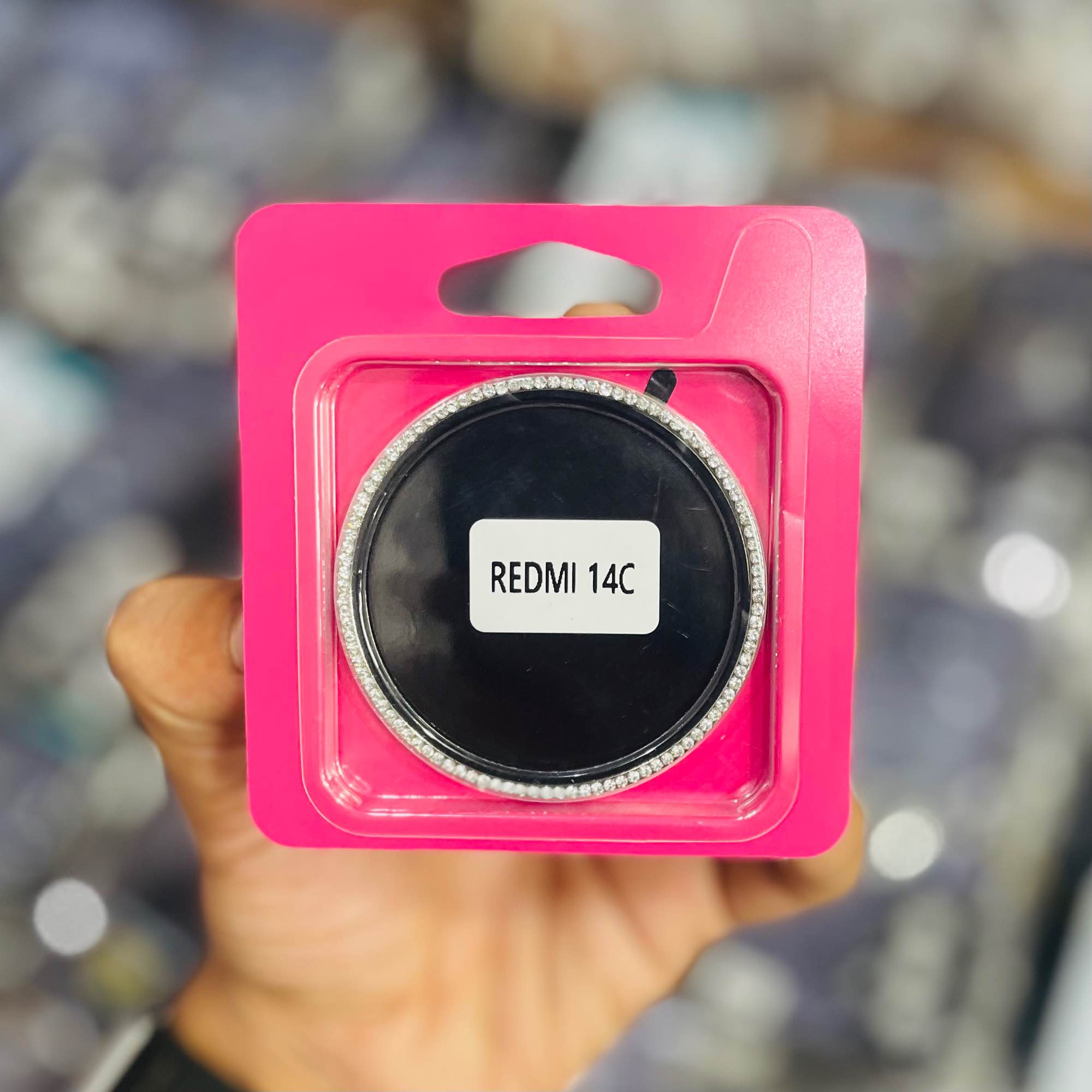 Picture of For Redmi 14C , LENS FILM Coverage Premium Quality Tempered Lens Glass Camera Protector.