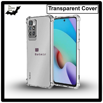 Picture of For Xiaomi Redmi 10/ Redmi 10 Prime/ Redmi Note 11 4G (China) Transparent Cover TPU Soft Flexible Airbag Transparent Silicone Case | Back Case Cover For Smartphone