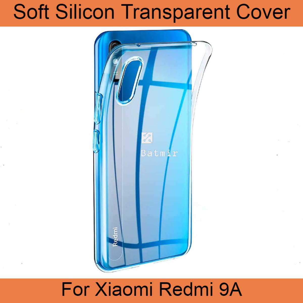 Picture of For Xiaomi Redmi 9A Back Cover Soft Flexible Transparent Silicone Case