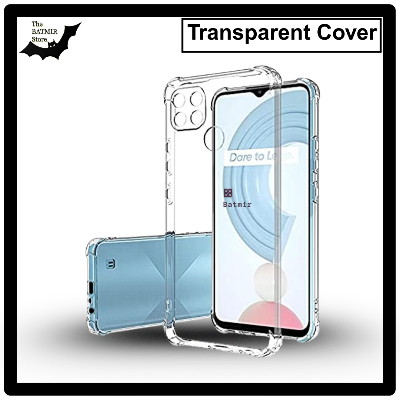 Picture of For Realme C21Y/ Realme C25Y Transparent Cover TPU Soft Flexible Airbag Transparent Silicone Case | Back Case Cover For Smartphone