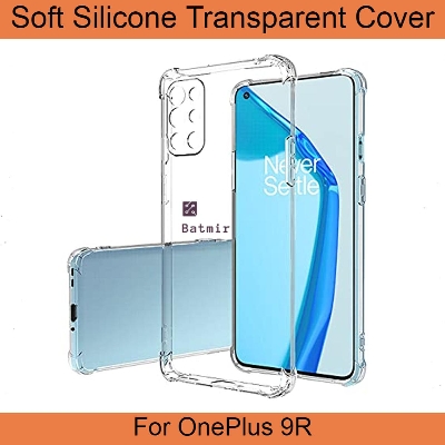 Picture of For OnePlus 9R Back Cover Soft Flexible Transparent Silicone Case