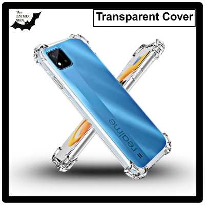 Picture of For Realme C20/ C20A/ C11 2021 Transparent Cover TPU Soft Flexible Airbag Transparent Silicone Case | Back Case Cover For Smartphone