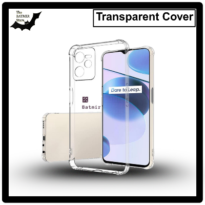Picture of For Realme C35 / Realme Narzo 50A Prime Transparent Cover TPU Soft Flexible Airbag Transparent Silicone Case | Back Case Cover For Smartphone