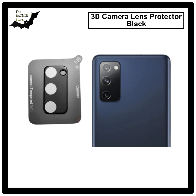 Picture of For Samsung Galaxy S20 FE 3D Curved Camera Lens Protector Lens Shield Latest Generation Curvy Border Glass Membrane HD Tempered Glass Camera Full Lens Protector for Mobile