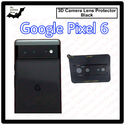 Picture of For Google Pixel 6 3D Curved Camera Lens Protector Lens Shield Latest Generation Curvy Border Glass Membrane HD Tempered Glass Camera Full Lens Protector for Mobile