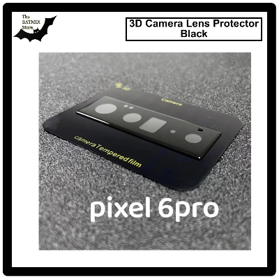 Picture of For Google Pixel 6 Pro 3D Curved Camera Lens Protector Lens Shield Latest Generation Curvy Border Glass Membrane HD Tempered Glass Camera Full Lens Protector for Mobile