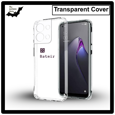 Picture of For Oppo Reno8 Pro 5G Transparent Cover TPU Soft Flexible Airbag Transparent Silicone Case | Back Case Cover For Smartphone
