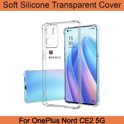 Picture of For OnePlus Nord CE2 5G Back Cover Soft Flexible Transparent Silicone Case