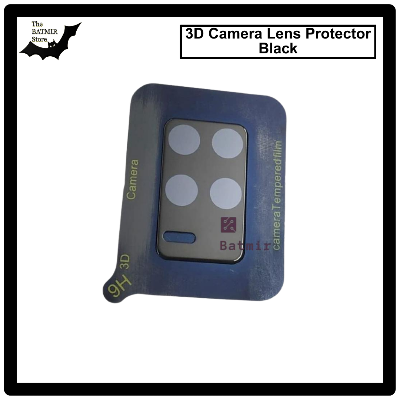 Picture of For Oppo A54 4G 3D Curved Camera Lens Protector Lens Shield Latest Generation Curvy Border Glass Membrane HD Tempered Glass Camera Full Lens Protector for Mobile