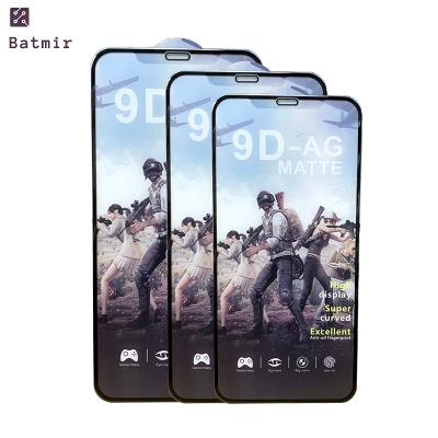 Picture of For Apple iPhone 14 Series Full Screen Anti Fingerprint AG Matte Tempered Glass Screen Protector