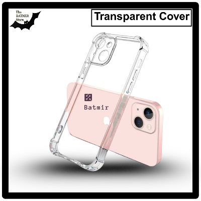 Picture of For Apple iPhone 13 Mini Transparent Cover TPU Soft Flexible Airbag Transparent Silicone Case | Back Case Cover For Smartphone