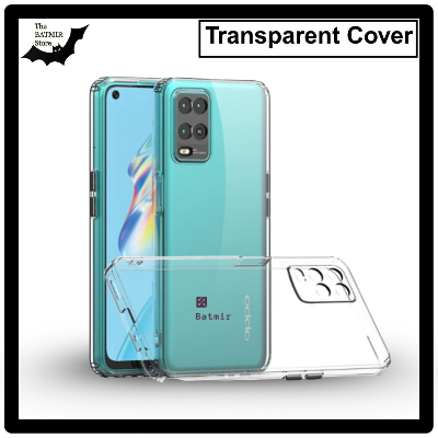 Picture of For Oppo A54 4G Transparent Cover TPU Soft Flexible Airbag Transparent Silicone Case | Back Case Cover For Smartphone