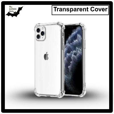 Picture of For Apple iPhone 12 Pro Transparent Cover TPU Soft Flexible Airbag Transparent Silicone Case | Back Case Cover For Smartphone