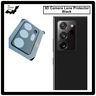 Picture of For Samsung Galaxy Note20 Ultra 5G 3D Curved Camera Lens Protector Lens Shield Latest Generation Curvy Border Glass Membrane HD Tempered Glass Camera Full Lens Protector for Mobile