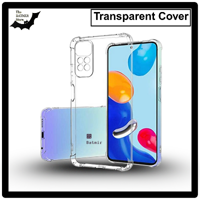 Picture of For Xiaomi Redmi Note 11 4G/ Note 11s 4G Transparent Cover TPU Soft Flexible Airbag Transparent Silicone Case | Back Case Cover For Smartphone