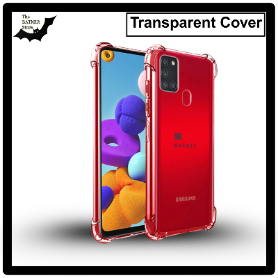 Picture of For Samsung Galaxy A21s Transparent Cover TPU Soft Flexible Airbag Transparent Silicone Case | Back Case Cover For Smartphone