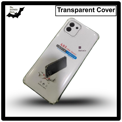 Picture of For Samsung Galaxy A03 Transparent Cover TPU Soft Flexible Airbag Transparent Silicone Case | Back Case Cover For Smartphone