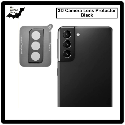 Picture of For Samsung Galaxy S21 FE 5G 3D Curved Camera Lens Protector Lens Shield Latest Generation Curvy Border Glass Membrane HD Tempered Glass Camera Full Lens Protector for Mobile