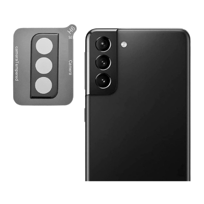 Picture of For Samsung Galaxy S21 5G/ Galaxy S21 Plus 5G 3D Curved Camera Lens Protector Lens Shield Latest Generation Curvy Border Glass Membrane HD Tempered Glass Camera Full Lens Protector for Mobile
