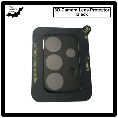 Picture of For Samsung Galaxy A73 5G 3D Curved Camera Lens Protector Lens Shield Latest Generation Curvy Border Glass Membrane HD Tempered Glass Camera Full Lens Protector for Mobile