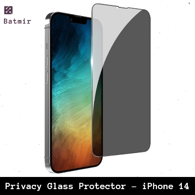 Picture of For Apple iPhone 14 Anti Spy Privacy Screen Protector 9H Hardness Full Screen Glass Protector