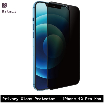 Picture of For Apple iPhone 12 Pro Max Anti Spy Privacy Screen Protector 9H Hardness Full Screen Glass Protector