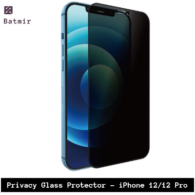 Picture of For Apple iPhone 12/ iPhone 12 Pro Anti Spy Privacy Screen Protector 9H Hardness Full Screen Glass Protector
