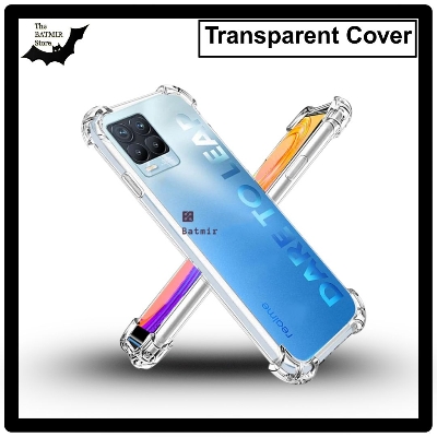 Picture of For Realme 8i/ Narzo 50 Transparent Cover TPU Soft Flexible Airbag Transparent Silicone Case | Back Case Cover For Smartphone