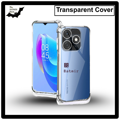 Picture of For Tecno Spark 10/ Spark 10C Transparent Cover TPU Soft Flexible Airbag Transparent Silicone Case | Back Case Cover For Smartphone